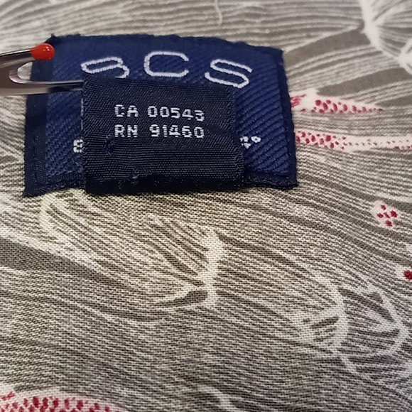 BCS Casual Button Up Shirt Men's Size Medium - Picture 11 of 15